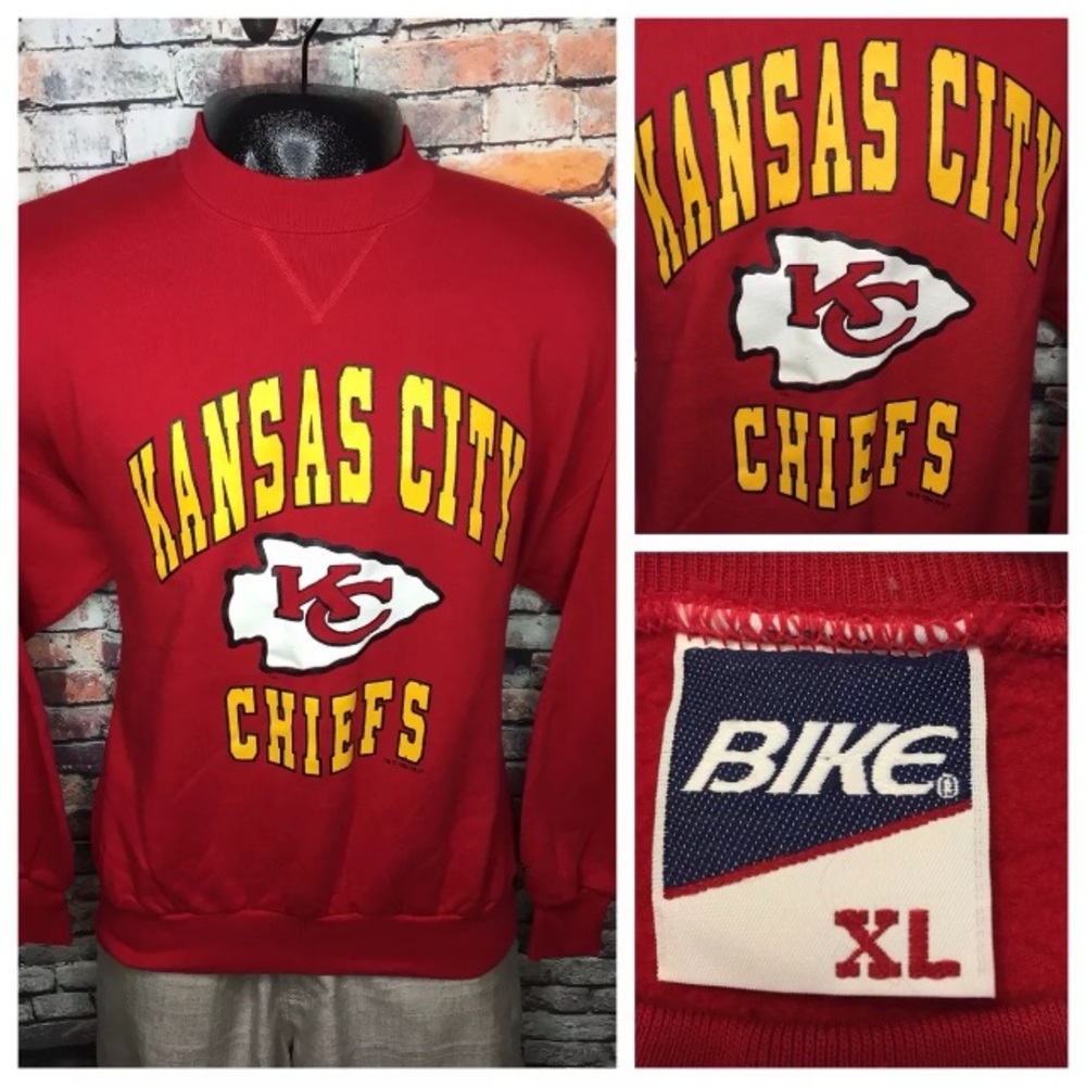Kansas City Chiefs Vintage Crewneck Sweatshirt